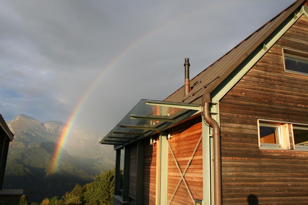 Nebesa Chalets Кобарид Екстериор снимка